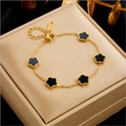 Minimalist IG Style Geometric Titanium Steel Bracelets