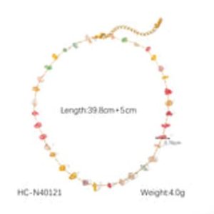 IG Style Chain Geometric Stainless Steel Electroplating Necklaces