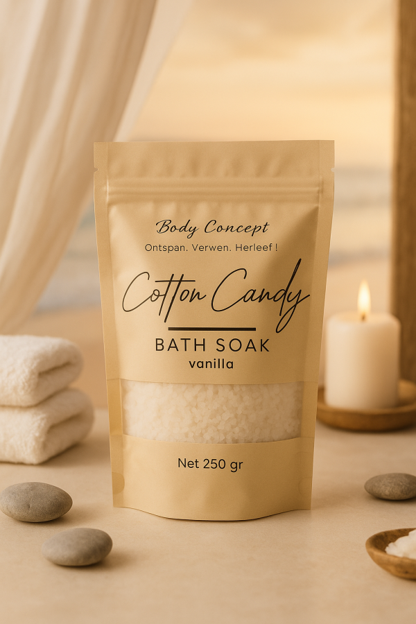 Badzout - COTTON CANDY - Vanille - 400gr