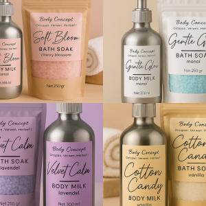 GIFT SET - BODY DE LUXE (Body milk + Badzout)