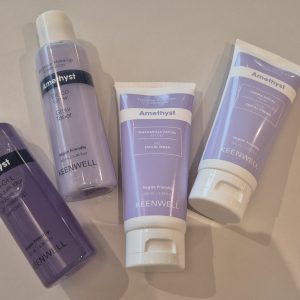 Amethyst Limited Edition Pack Glow verzorgingsset van Keenwell met 4 producten